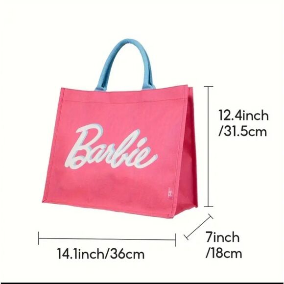 Pink & Blue Barbie Tote Bag - Picture 8 of 8